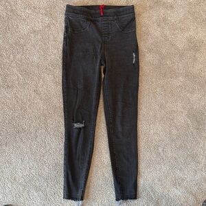 SPANX Gray Denim Leggings